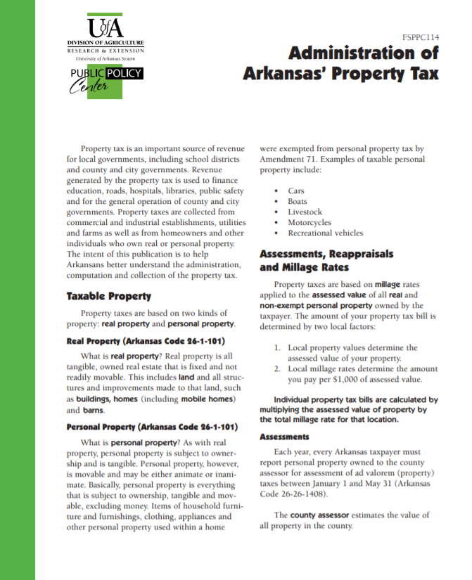 arkansas-property-taxes